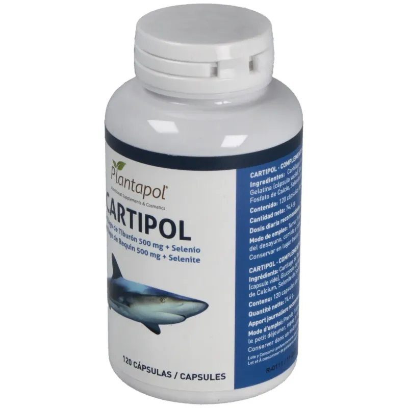 Cartipol (cartilago de tiburon 620mg) 120cap. | Farmacia Barata Cartipol (cartilago de tiburon 620mg) 120cap. | Farmacia Barata