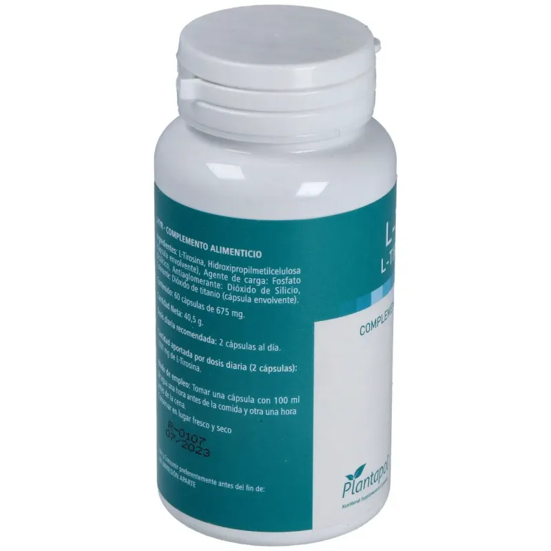 Plantapol l tyr tirosina 60caps | Farmacia Barata Plantapol l tyr tirosina 60caps | Farmacia Barata