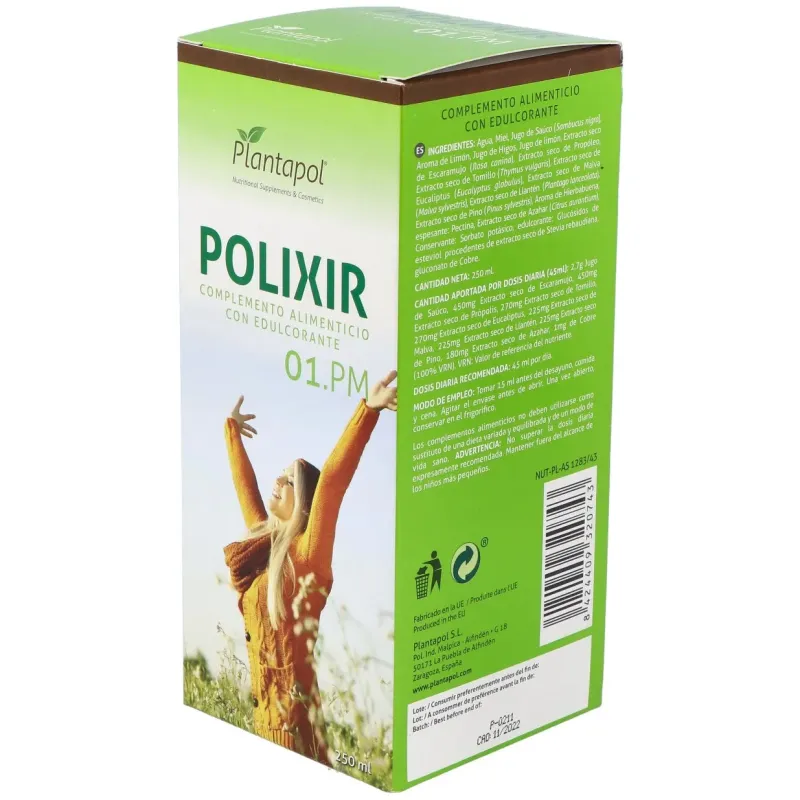 Polixir 01 pm (bronco-pulmonar) jarabe 250ml. | Farmacia Barata Polixir 01 pm (bronco-pulmonar) jarabe 250ml. | Farmacia Barata