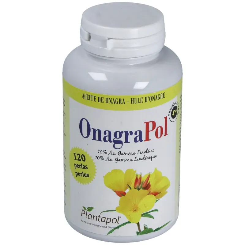 Onagrapol (aceite de onagra) 500mg. 120perlas | Farmacia Barata