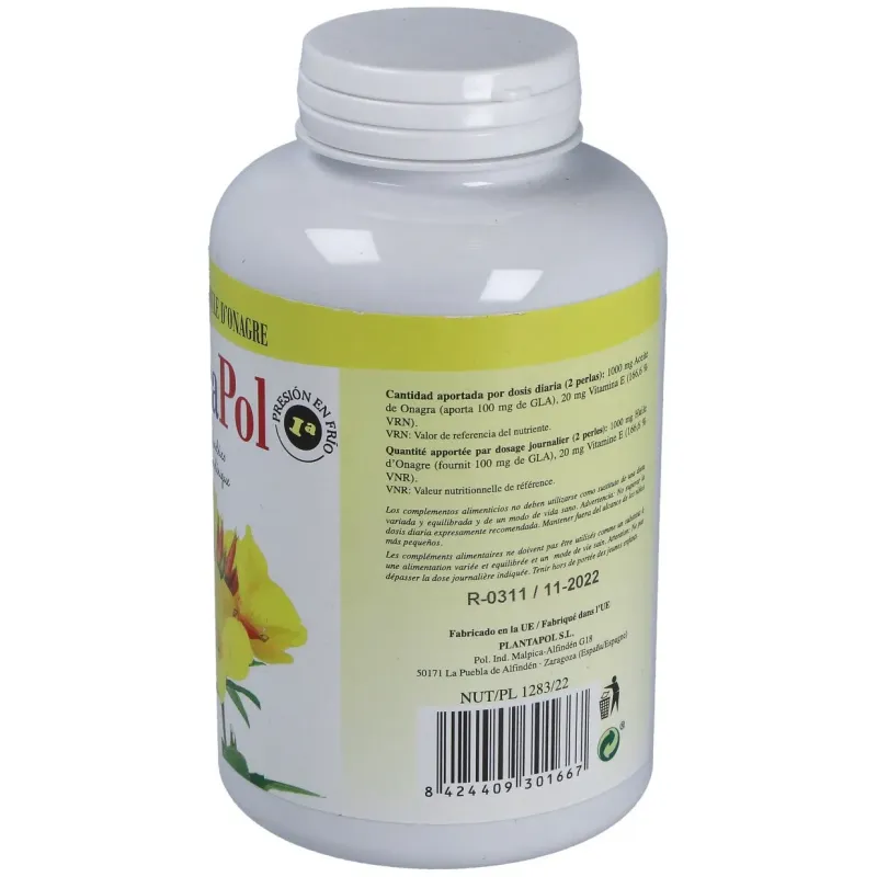 Onagrapol (aceite de onagra) 500mg. 400perlas | Farmacia Barata Onagrapol (aceite de onagra) 500mg. 400perlas | Farmacia Barata