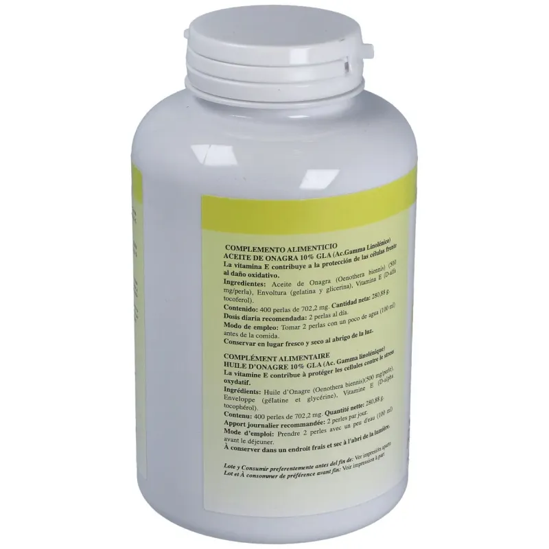 Onagrapol (aceite de onagra) 500mg. 400perlas | Farmacia Barata Onagrapol (aceite de onagra) 500mg. 400perlas | Farmacia Barata