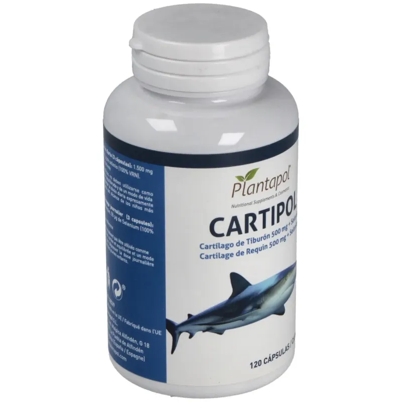Cartipol (cartilago de tiburon 620mg) 120cap. | Farmacia Barata Cartipol (cartilago de tiburon 620mg) 120cap. | Farmacia Barata