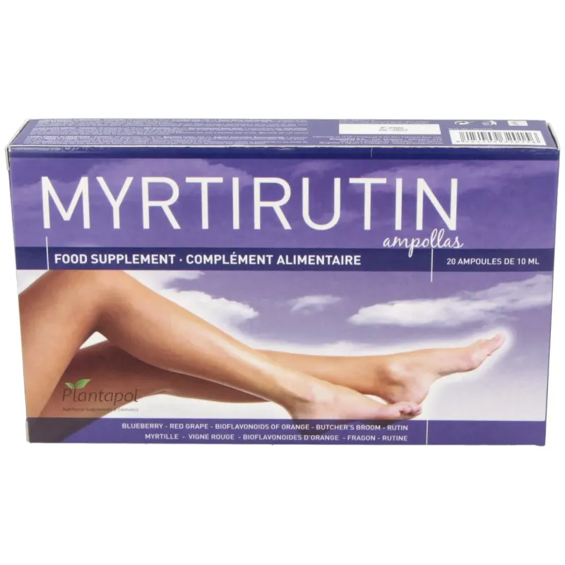 Myrtirutin (mirtilo+rutina) 20amp. | Farmacia Barata