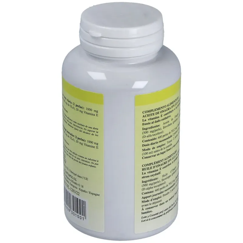 Onagrapol (aceite de onagra) 500mg. 120perlas | Farmacia Barata