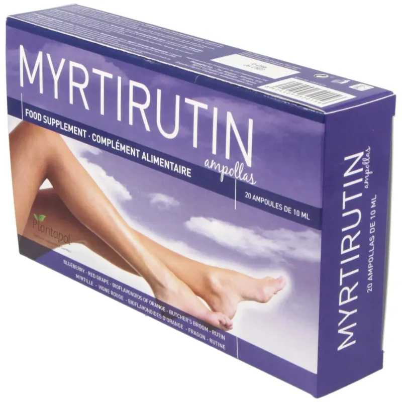 Myrtirutin (mirtilo+rutina) 20amp. | Farmacia Barata