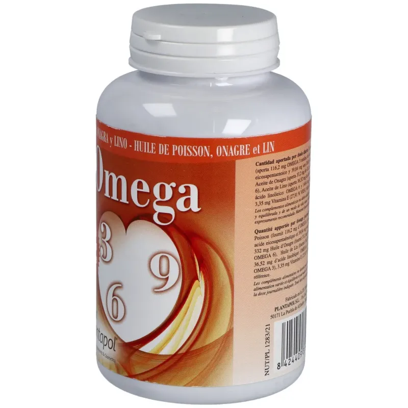 Plantapol omega 369 1400mg 120 perlas | Farmacia Barata