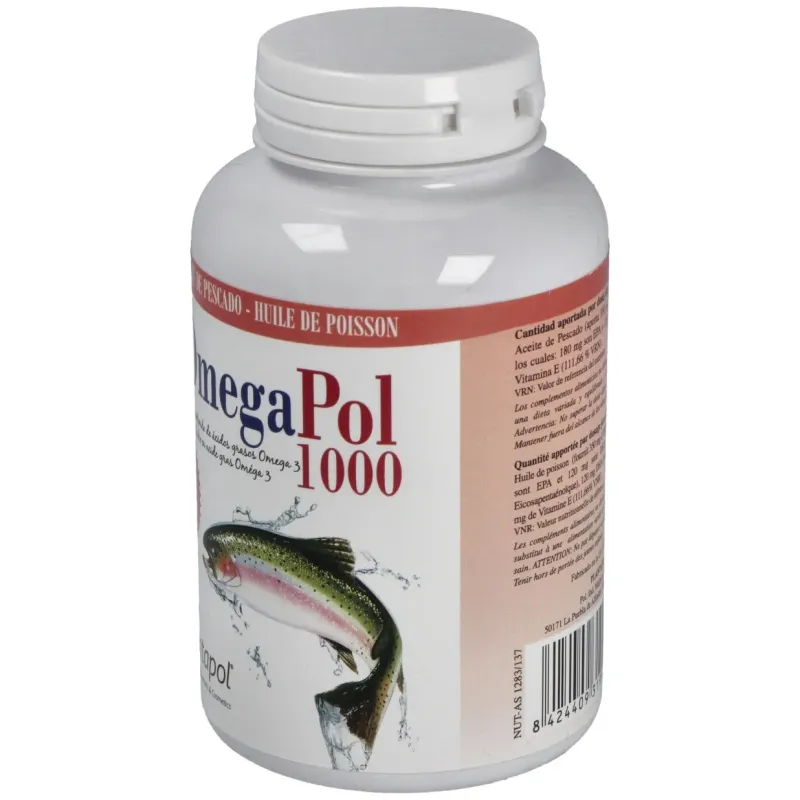 Omegapol (aceite de pescado) 1000mg. 120perlas | Farmacia Barata Omegapol (aceite de pescado) 1000mg. 120perlas | Farmacia Barata