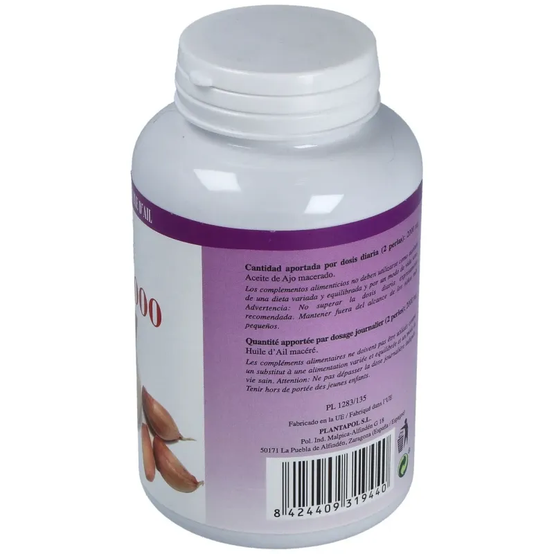 Plantapol ajo 1000 aceite de ajo120perlas | Farmacia Barata Plantapol ajo 1000 aceite de ajo120perlas | Farmacia Barata