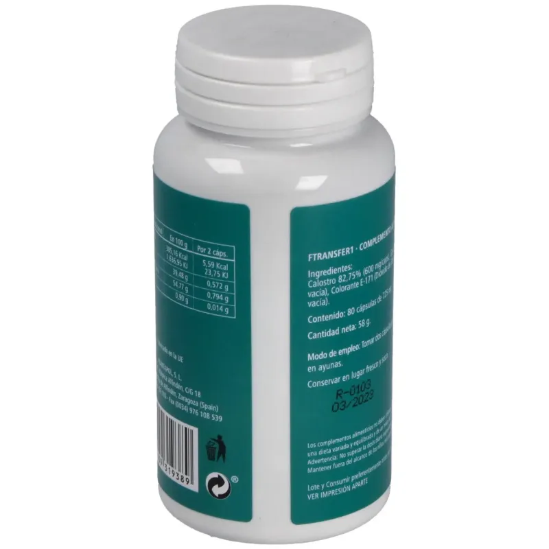 Plantapol f transfer 1 80caps | Farmacia Barata