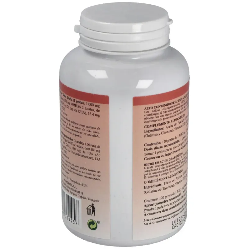 Omegapol (aceite de pescado) 1000mg. 120perlas | Farmacia Barata Omegapol (aceite de pescado) 1000mg. 120perlas | Farmacia Barata