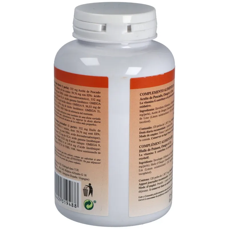 Plantapol omega 369 1400mg 120 perlas | Farmacia Barata