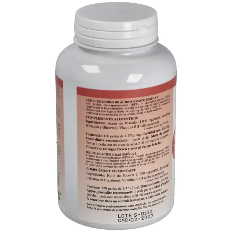 Omegapol (aceite de pescado) 1000mg. 120perlas | Farmacia Barata Omegapol (aceite de pescado) 1000mg. 120perlas | Farmacia Barata