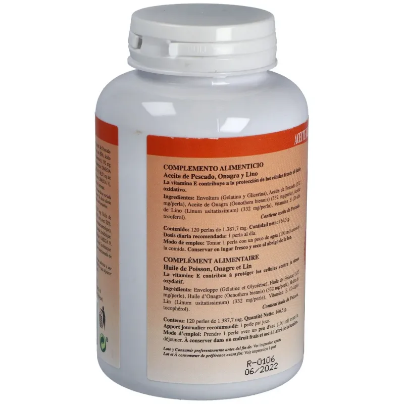 Plantapol omega 369 1400mg 120 perlas | Farmacia Barata