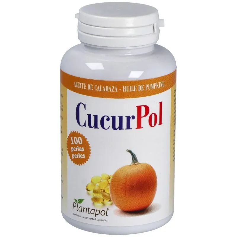 Plantapol cucurpol aceite calabaza 100 perlas | Farmacia Barata