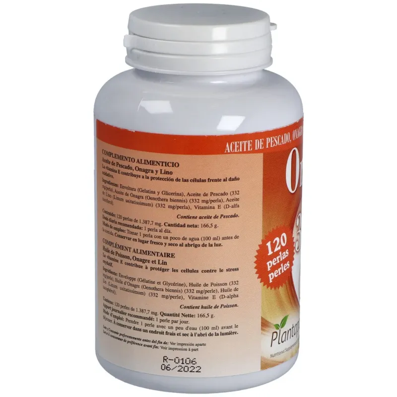 Plantapol omega 369 1400mg 120 perlas | Farmacia Barata