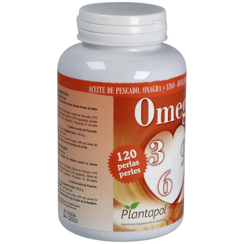 Plantapol omega 369 1400mg 120 perlas | Farmacia Barata