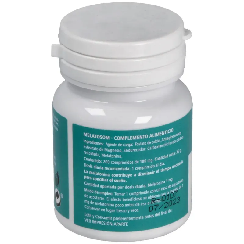 Melato-som (melatonina 1mg.) 200comp. | Farmacia Barata Melato-som (melatonina 1mg.) 200comp. | Farmacia Barata