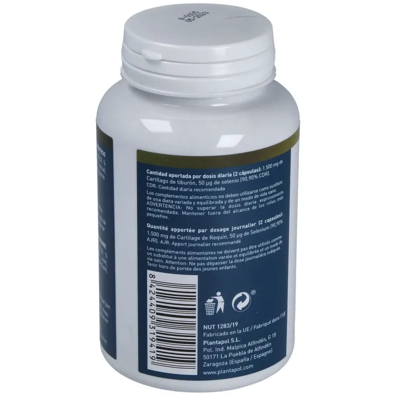 Cartipol plus (cartilago de tiburon 750mg)120cap. | Farmacia Barata Cartipol plus (cartilago de tiburon 750mg)120cap. | Farmacia Barata