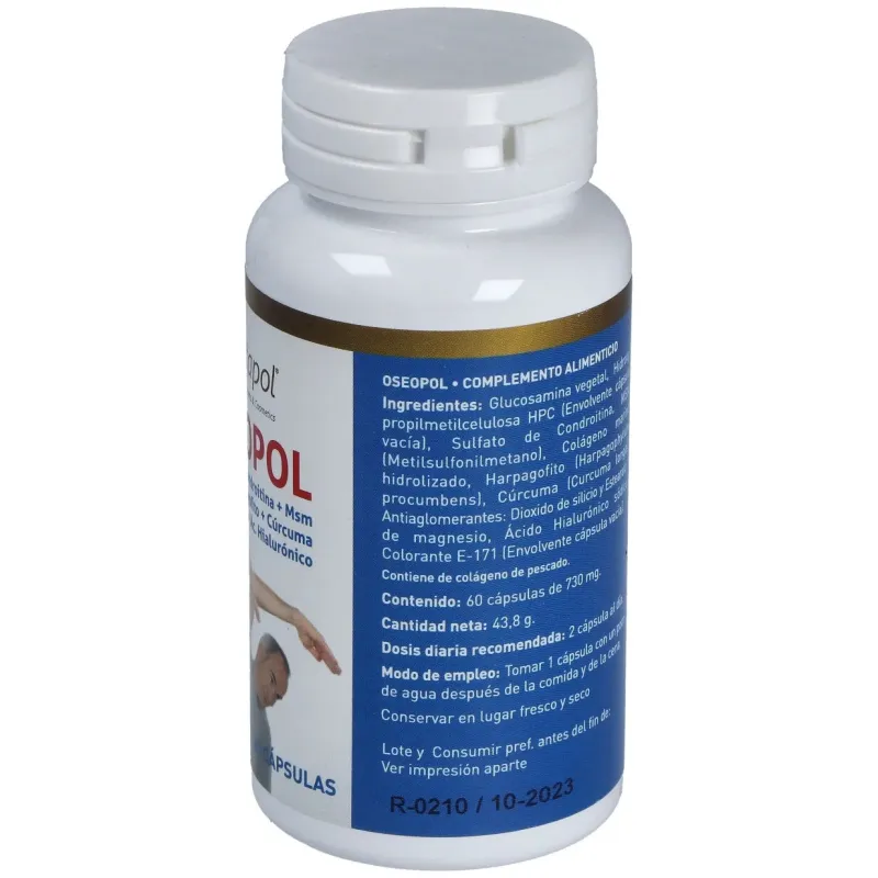 Plantapol oseopol glucosamina + condroitina + msm + colageno + h | Farmacia Barata