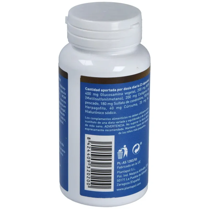 Plantapol oseopol glucosamina + condroitina + msm + colageno + h | Farmacia Barata