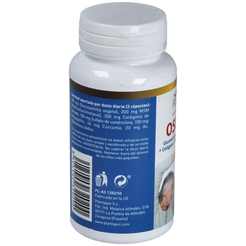 Plantapol oseopol glucosamina + condroitina + msm + colageno + h | Farmacia Barata