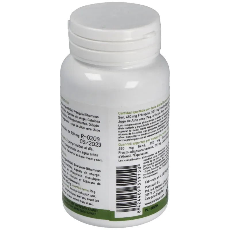 Plantapol sen_ frangula_ aloe y fos 100 comprimidos | Farmacia Barata