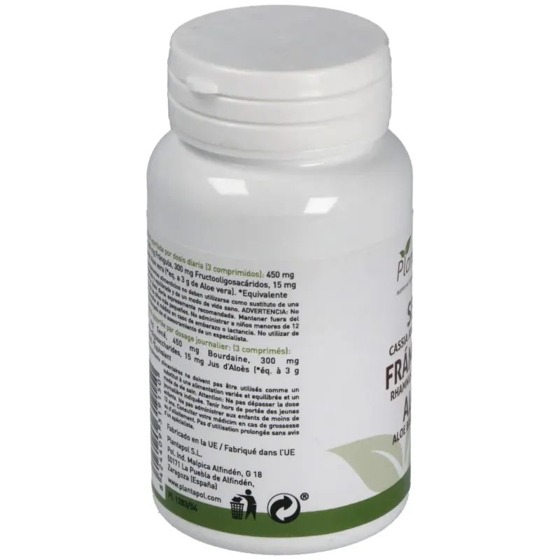 Plantapol sen_ frangula_ aloe y fos 100 comprimidos | Farmacia Barata