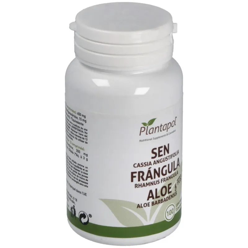 Plantapol sen_ frangula_ aloe y fos 100 comprimidos | Farmacia Barata