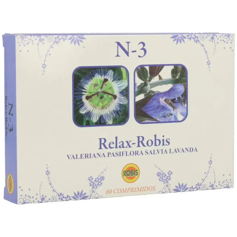 Robis n3 nervo relax-robis 60comp | Farmacia Barata