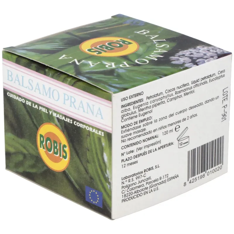 Robis balsamo prana profesional 120g | Farmacia Barata