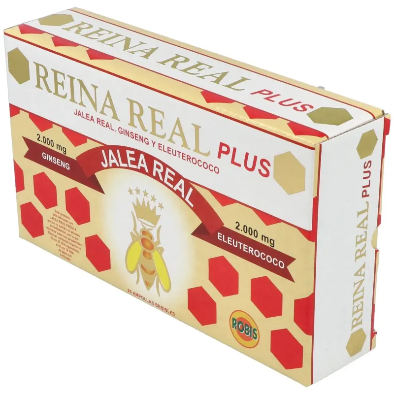 Robis reina real plus 20 ampollas | Farmacia Barata