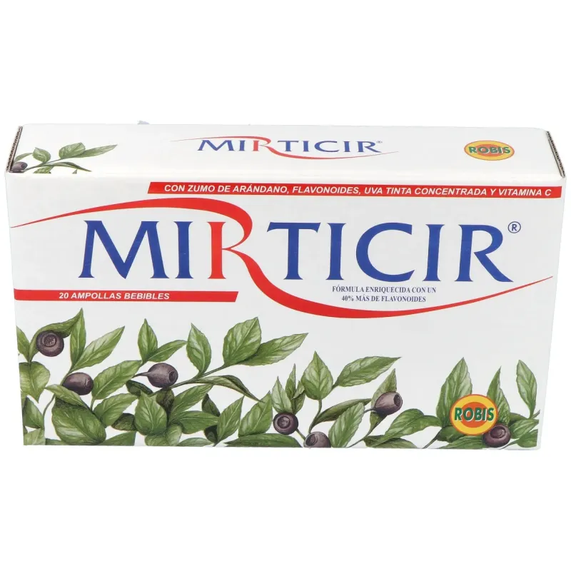 Robis mirticir 20 ampollas | Farmacia Barata