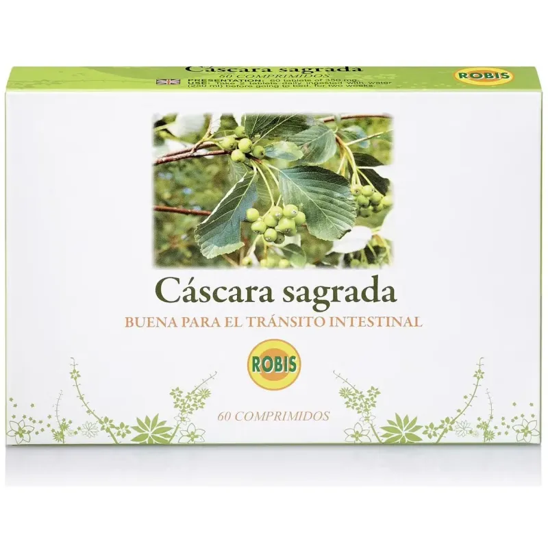 Robis cascara sagrada 60comp | Farmacia Barata