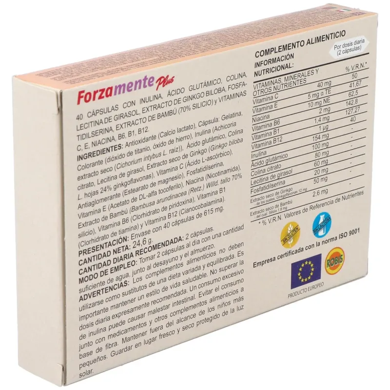 Forzamente plus 40cap. | Farmacia Barata