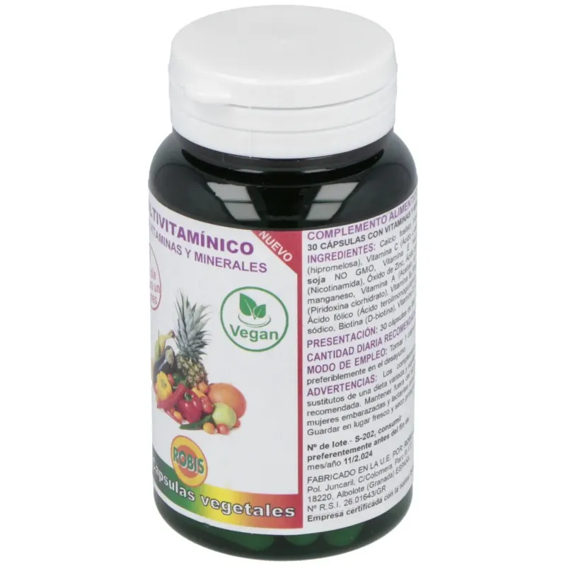 Robis multivitamínico 1682mg 30caps | Farmacia Barata Robis multivitamínico 1682mg 30caps | Farmacia Barata