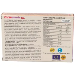 Forzamente plus 40cap. | Farmacia Barata