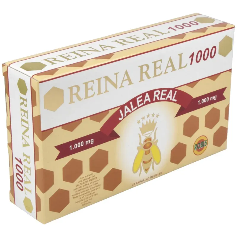 Robis jalea reina real 1000 20 amp cristal | Farmacia Barata Robis jalea reina real 1000 20 amp cristal | Farmacia Barata
