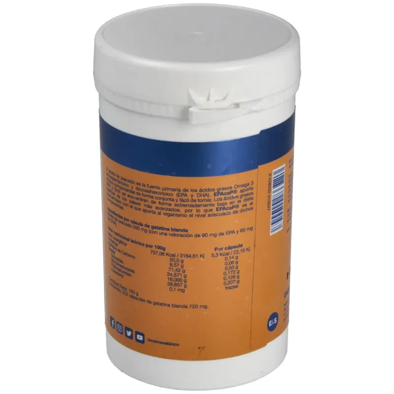 Sabinco epa cap acidos grasos omega 3 250 caps | Farmacia Barata