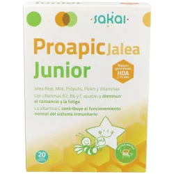Proapic jalea real infantil-junior 20amp.
