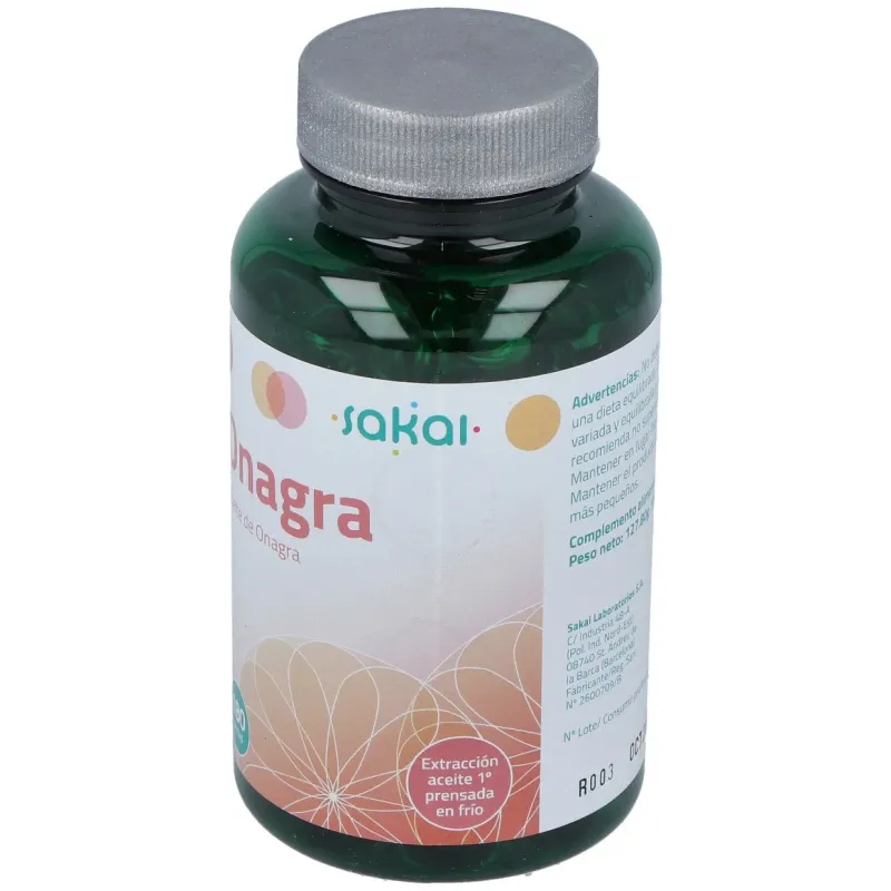 Sakai aceite onagra 710mg 180 perlas | Farmacia Barata Sakai aceite onagra 710mg 180 perlas | Farmacia Barata