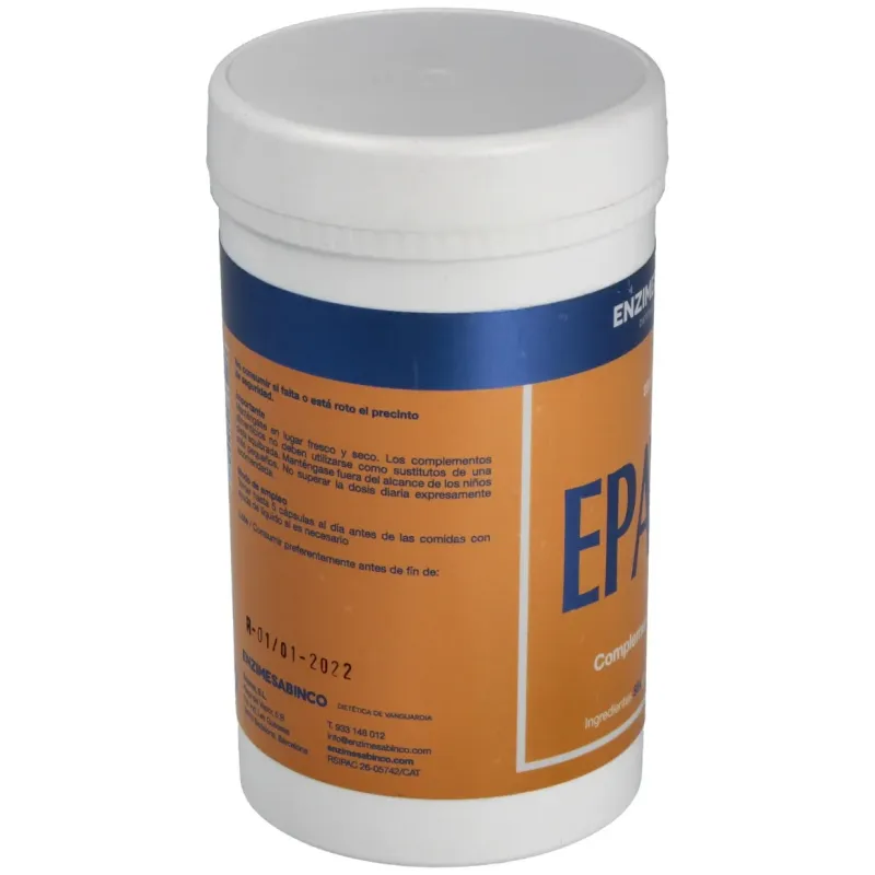 Sabinco epa cap acidos grasos omega 3 250 caps | Farmacia Barata