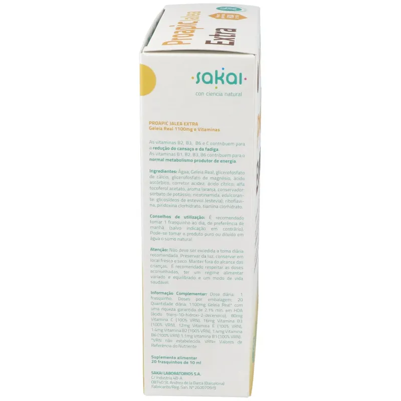 Sakai proapic jalea extra 20amps | Farmacia Barata