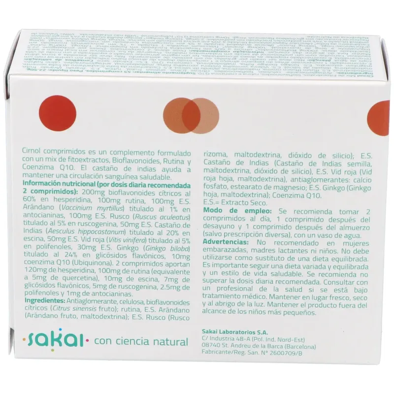 Sakai cirnol comprimidos | Farmacia Barata Sakai cirnol comprimidos | Farmacia Barata