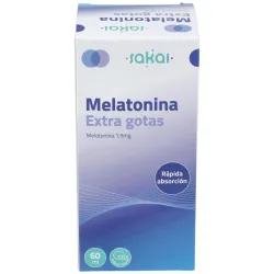 Melatonina extra gotas 60ml.