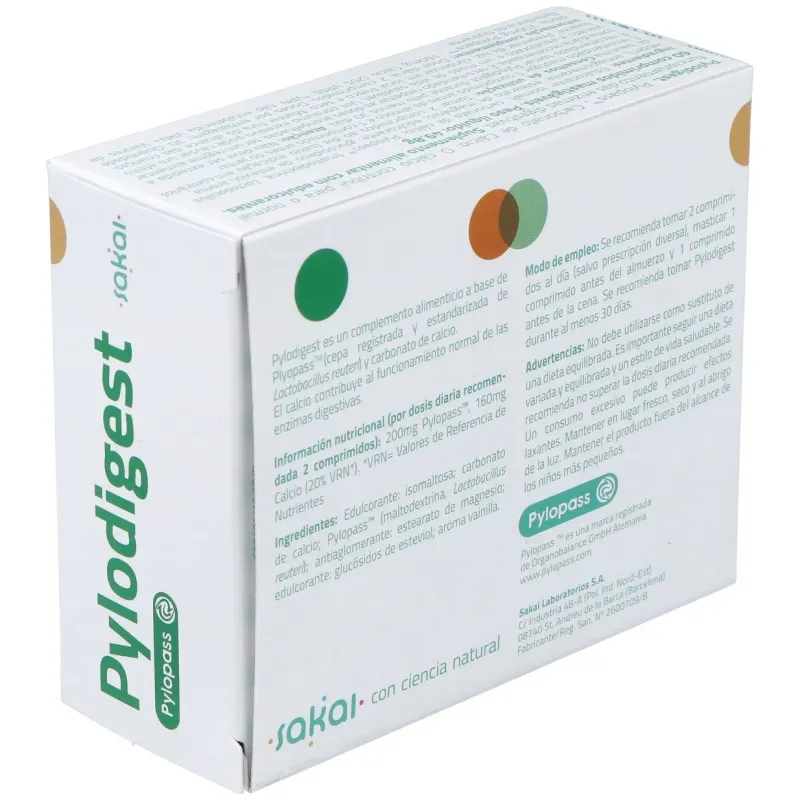 Pylodigest pylopass 60comp.mast. | Farmacia Barata Pylodigest pylopass 60comp.mast. | Farmacia Barata
