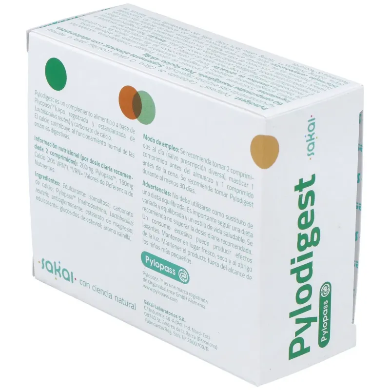 Pylodigest pylopass 60comp.mast. | Farmacia Barata Pylodigest pylopass 60comp.mast. | Farmacia Barata