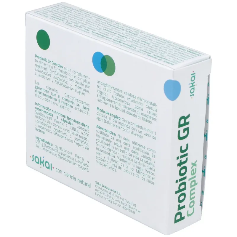 Sakai probioticg complex cápsulas | Farmacia Barata