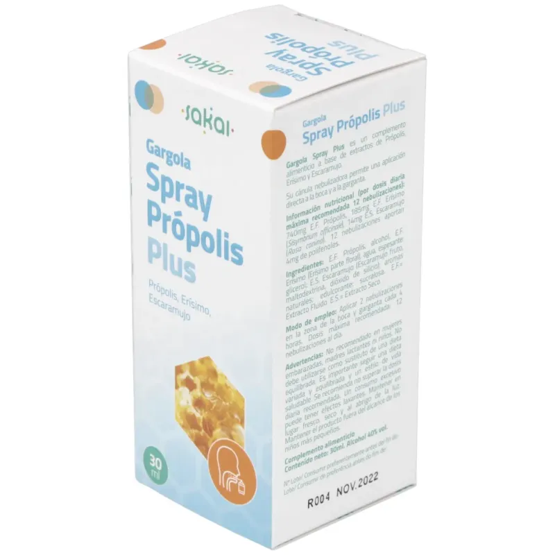 Gargola spray plus propolis 30ml. | Farmacia Barata
