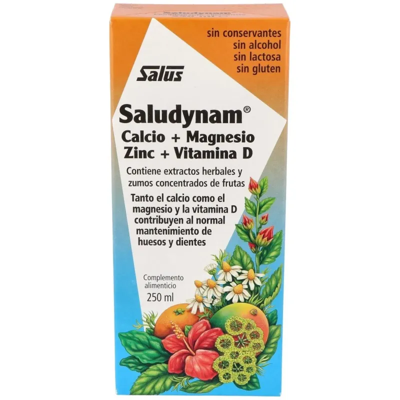 Saludynam calcio+magnesio 250ml | Farmacia Barata Saludynam calcio+magnesio 250ml | Farmacia Barata
